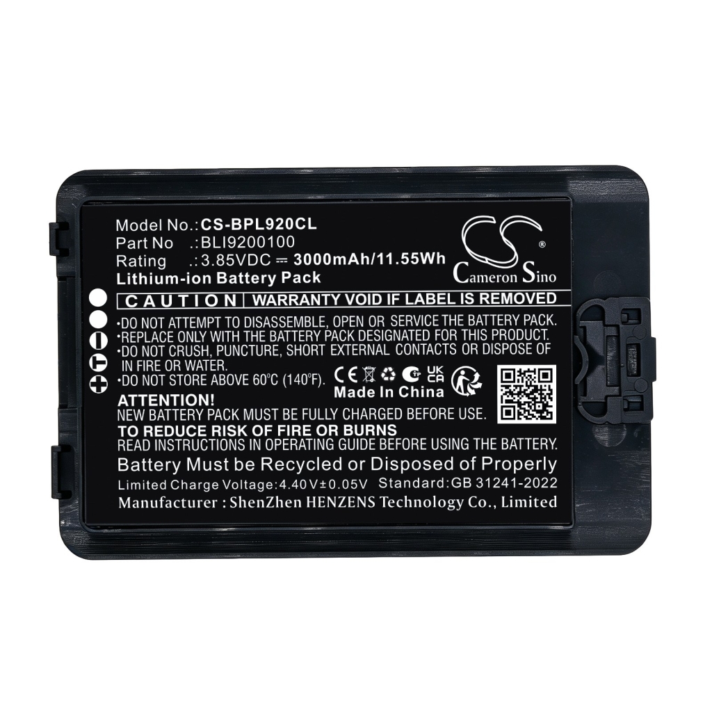 Akut yhteensopiva SpectraLink Versity 92 9240 9253 CS-BPL920CL