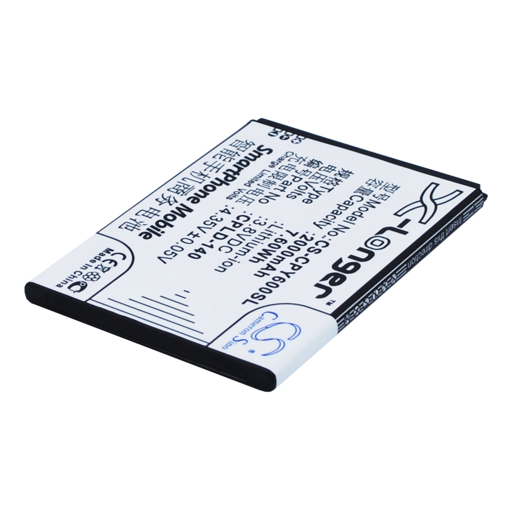 Cameron Sino CS-CPY600SL akku, takatarra 2000mAh 3,8V
