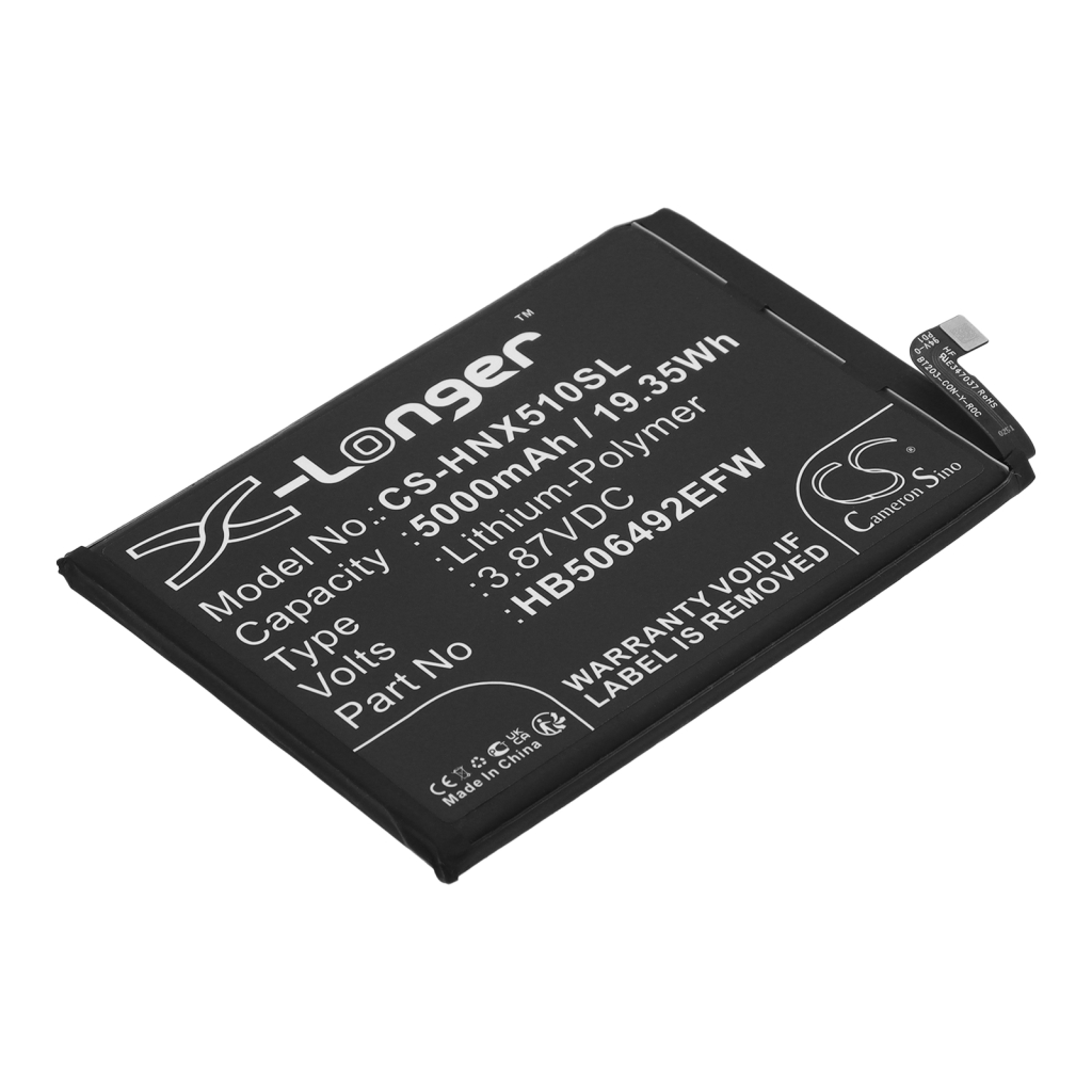 Akut yhteensopiva Honor Magic 5 Lite CS-HNX510SL