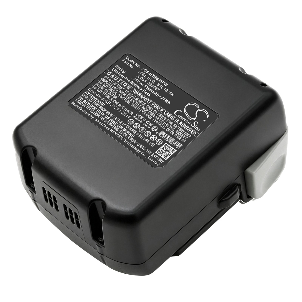 Akut yhteensopiva Hitachi CR 18DSAL 18DSL 18DSLP4 CS-HTB830PW