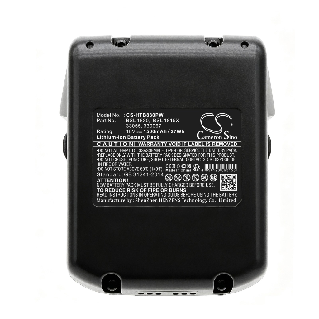 Akut yhteensopiva Hitachi CR 18DSAL 18DSL 18DSLP4 CS-HTB830PW