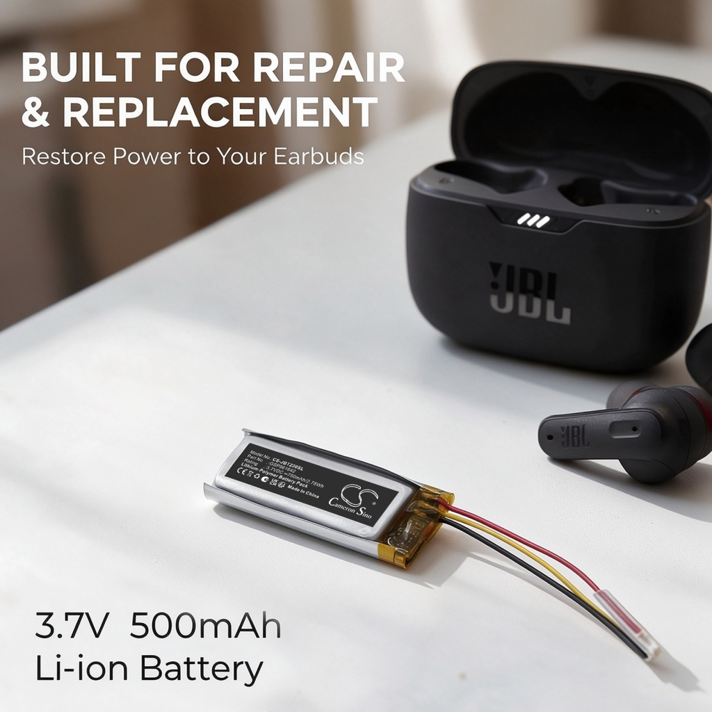 Akut yhteensopiva JBL Tune 230NC Charging Case Beam 230NC Charging Case Beam Earbuds charging Case CS-JBT230SL