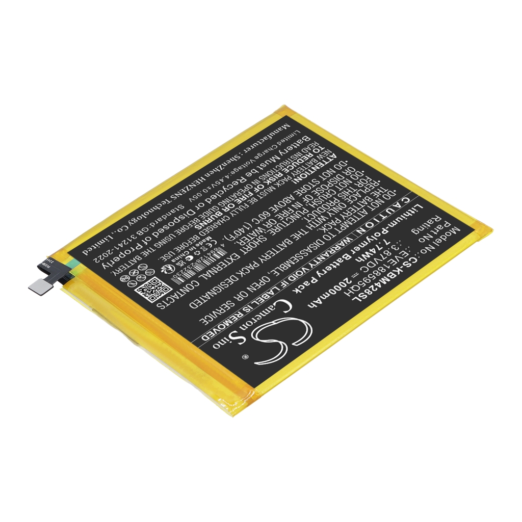 Akut yhteensopiva Kobo Libra Colour Colour 7-inch color e-reader CS-KBM428SL
