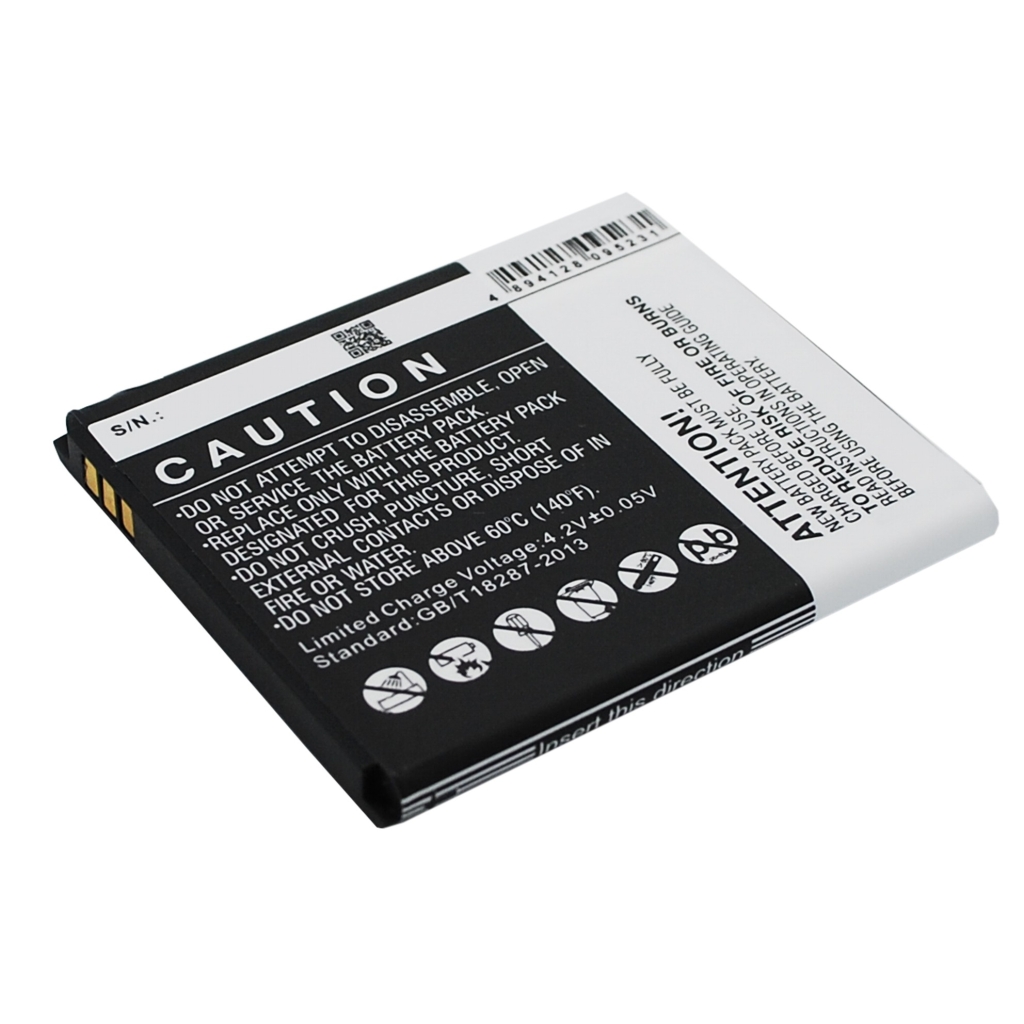 Akut yhteensopiva K-Touch T61 T61 CS-KTT610SL