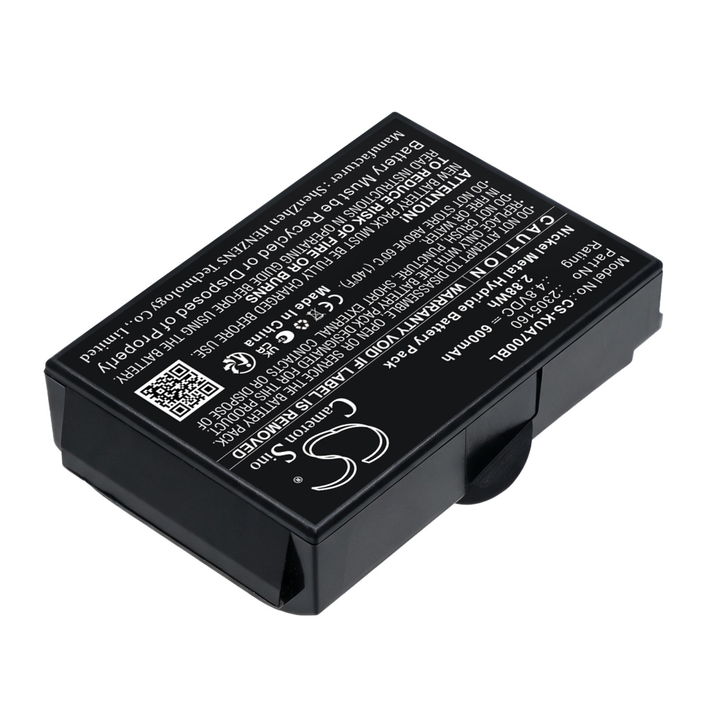 Akut yhteensopiva Ikusi TM70/iK2.13B JS JS3 LV CS-KUA700BL
