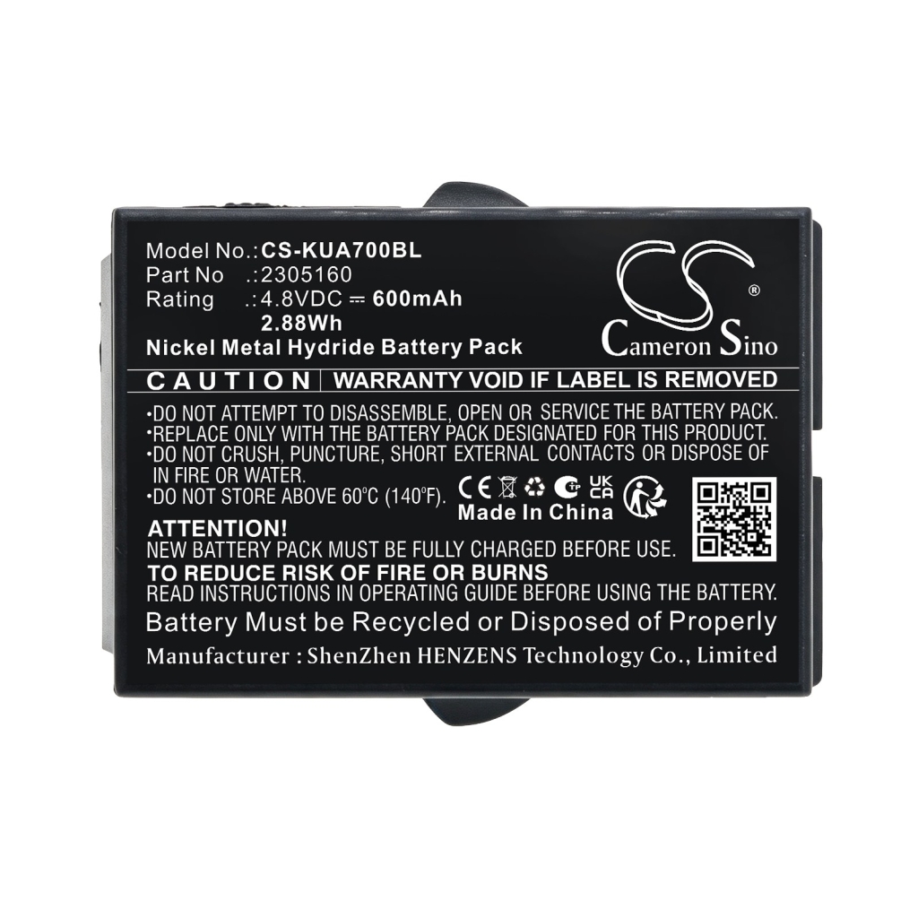 Akut yhteensopiva Ikusi TM70/iK2.13B JS JS3 LV CS-KUA700BL