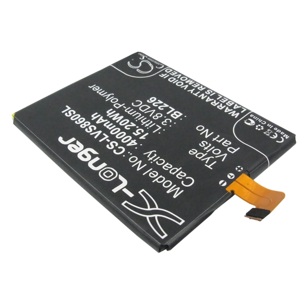 Akut yhteensopiva Lenovo S860 S860 CS-LVS860SL