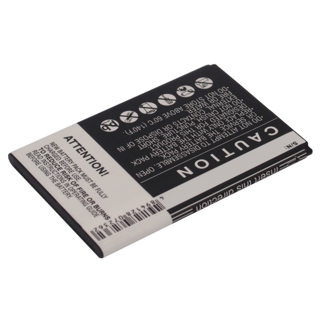 Akut yhteensopiva Alcatel One Touch 913 Touch 913D Touch 927 CS-OT913XL