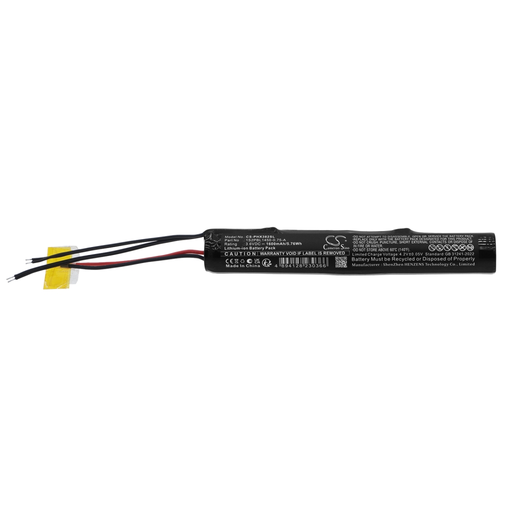 Akut yhteensopiva Philips HX3826/31 HX3826/31 CS-PHX382SL