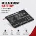 Akut yhteensopiva ZTE MF910 MF910 4G LTE CS-ZTF230SL