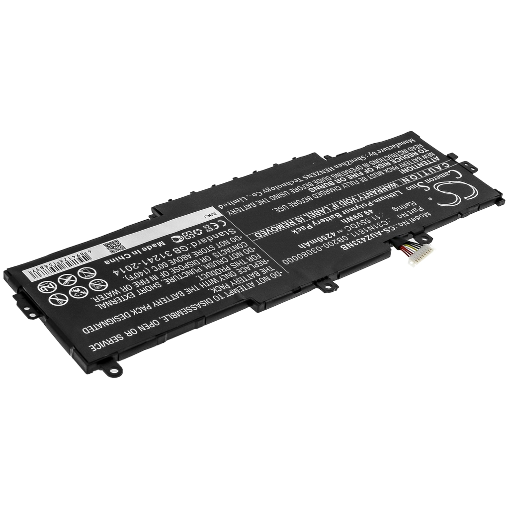 Yhteensopiva akun vaihto Asus 0B200-03080000,C31N1811