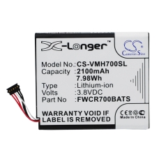 Yhteensopiva akun vaihto Verizon FWCR700BATS,ICP565156A