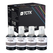 TCTK Ink Cartridges GI-51PGBK 4-pack Black compatible with Canon PIXMA G 1520 1530 1560 2520 2560 2570 3520 3560 3570 3571 3572 3590 4570, replaces 4529C001