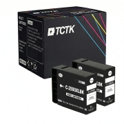 TCTK Mustepatruunat PGI-2500XL 4 kpl sarja musta yhteensopiva Canon MAXIFY iB 4000 4050 4100 4150, sekä MAXIFY MB 5000 5050 5100 5150 5155 5300 5350 5400 5450 5455, korvaa 9254B001