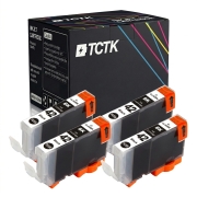 TCTK Mustepatruunat CLI-42BK 4 kpl sarja musta yhteensopiva Canon PIXMA PRO-100 PRO-100S, korvaa 6384B001
