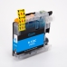 Compatible with Brother LC123C / 10ml Ink Cyan (Ink cartridges - Dye)