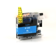 Compatible replacement for Compatible with Brother LC-125 / 15ml Ink Cyan (Ink cartridges - Dye)
