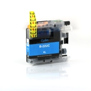 Compatible replacement for Compatible with Brother LC22U / 15ml Ink Cyan (Ink cartridges - Dye)