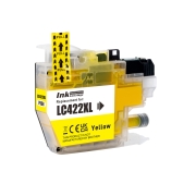 Compatible replacement for Compatible with Brother LC-422XL / 19ml Ink Yellow (Ink cartridges - Dye)