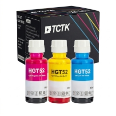 Compatible replacement for HP 100ML GT52C,GT52M,GT52Y