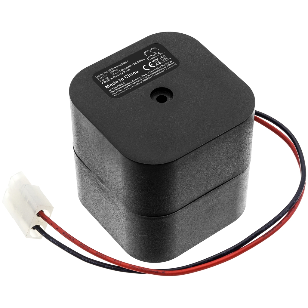 Yhteensopiva akun vaihto Alarm lock BP-6
