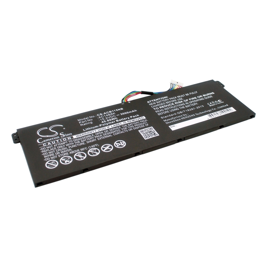 Kannettavan tietokoneen akku Gateway CS-ACB115NB