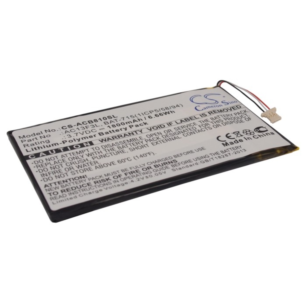 Akut Tabletin akku CS-ACB810SL