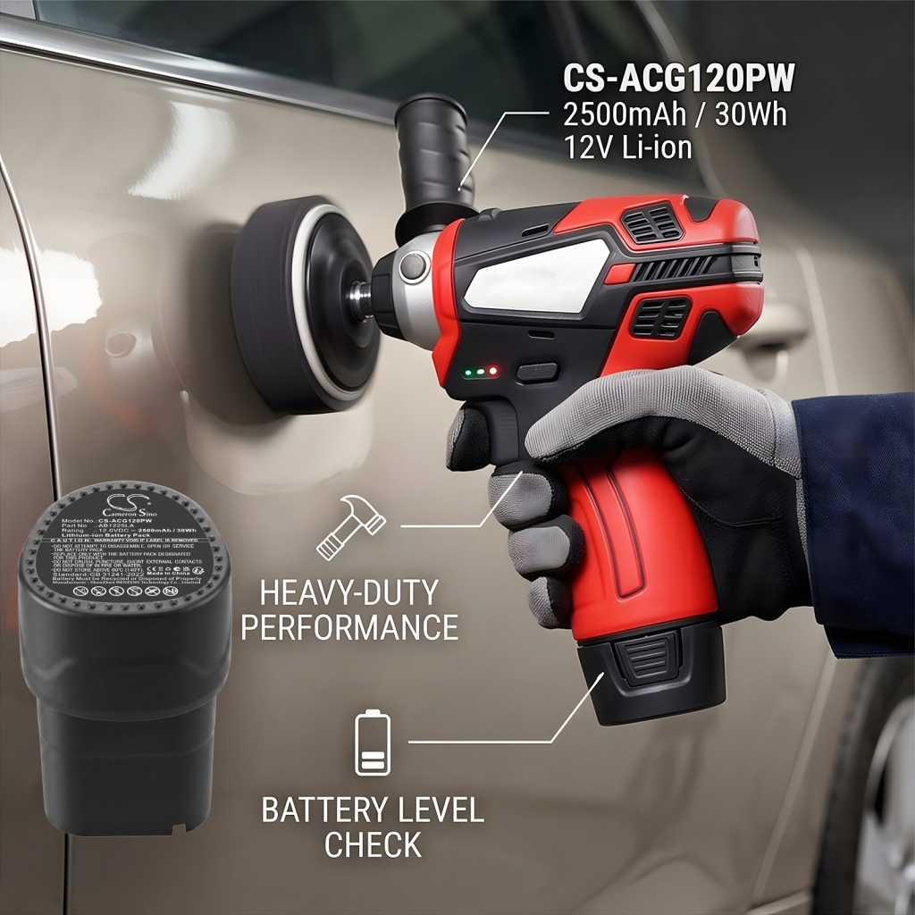 Akku yhteensopiva Acdelco CS-ACG120PW