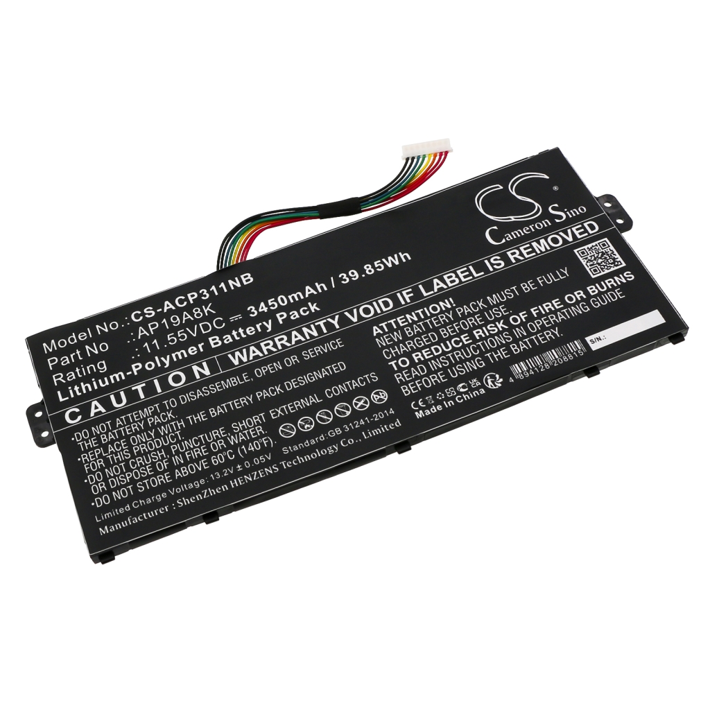 Yhteensopiva akun vaihto Acer AP19A8K