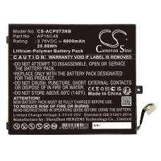 Yhteensopiva akun vaihto Acer AP16C46,KT.00204.004