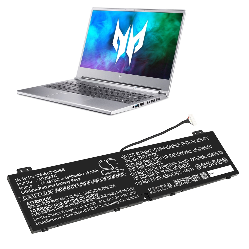 Battery Replaces KT.00407.010