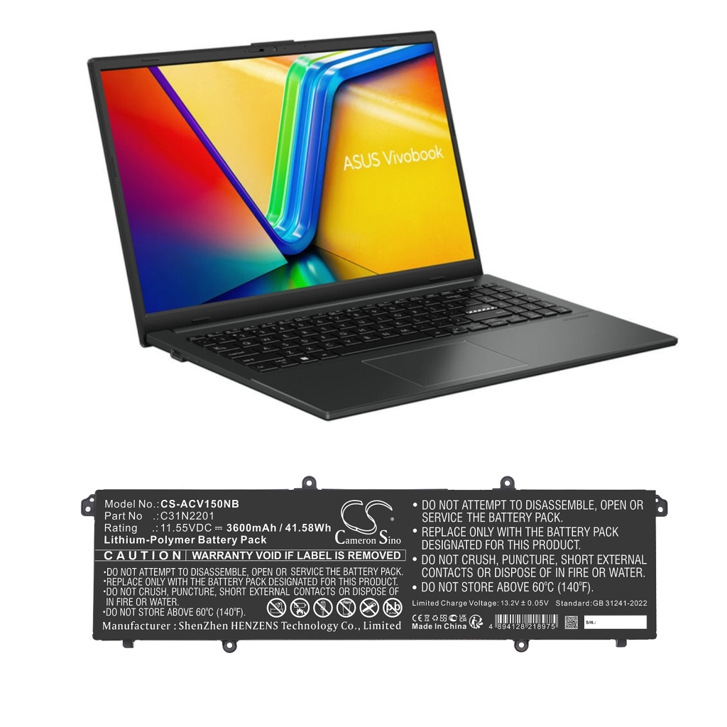 Kannettavan tietokoneen akku Asus CS-ACV150NB