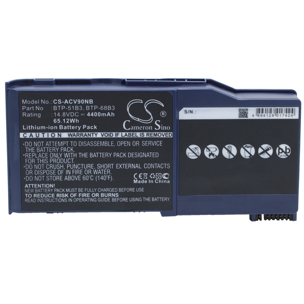 Battery Replaces Medion BTP-51B3