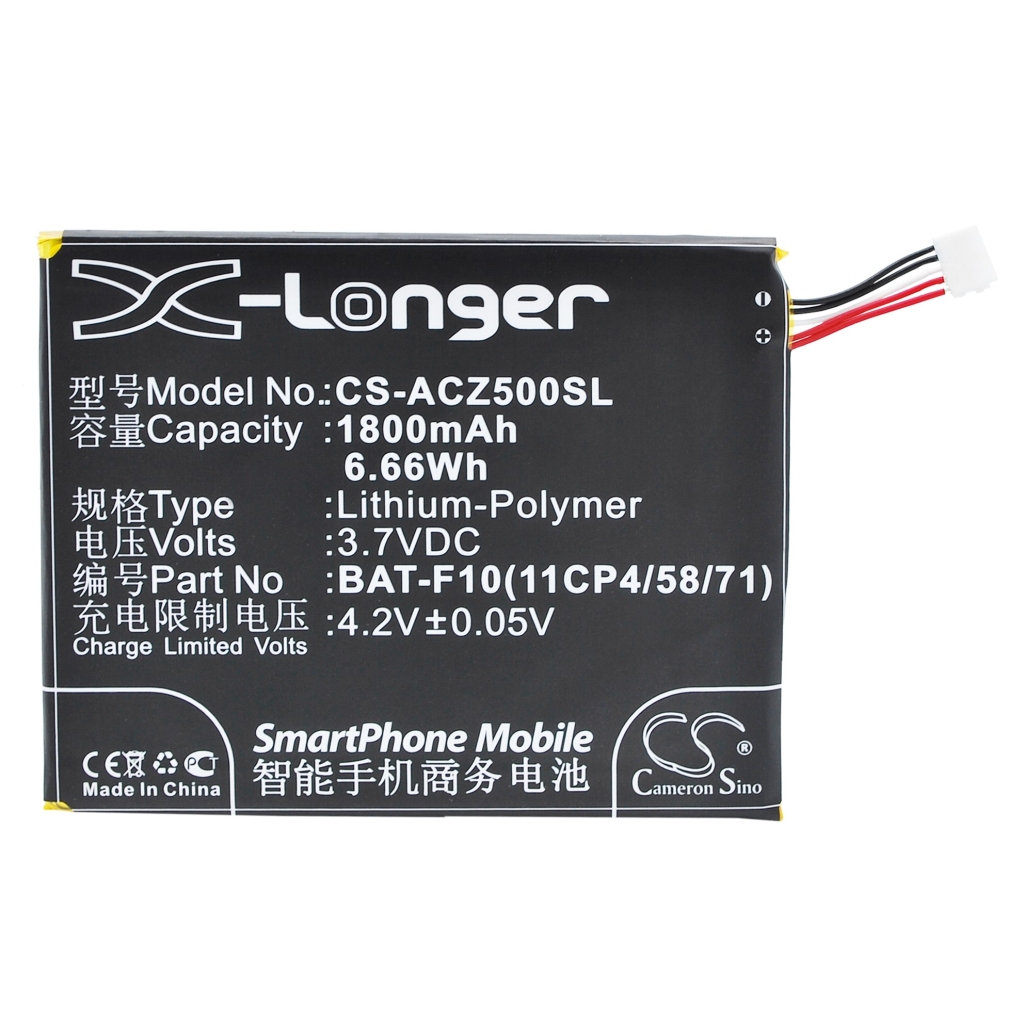 Akku yhteensopiva Acer CS-ACZ500SL