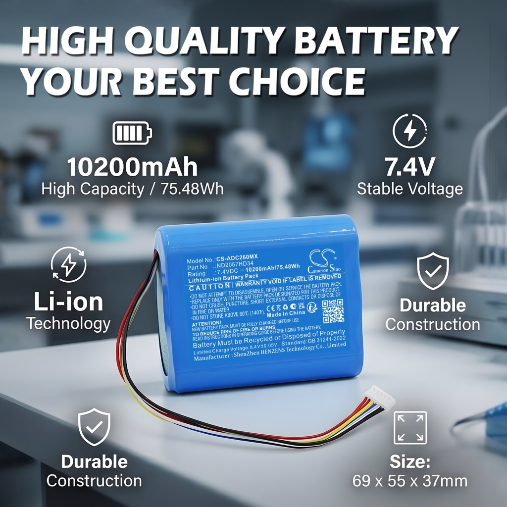 Akku yhteensopiva Suntech Adc CS-ADC260MX