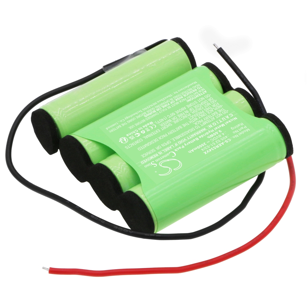 Yhteensopiva akun vaihto Electrolux 405 52 51-53/4,4055460655