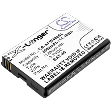 Yhteensopiva akun vaihto AT&T BAT-40