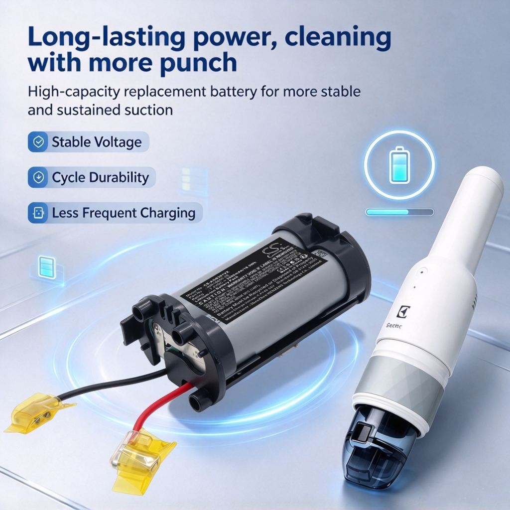 Akku Korvaa Electrolux INR18650-2E