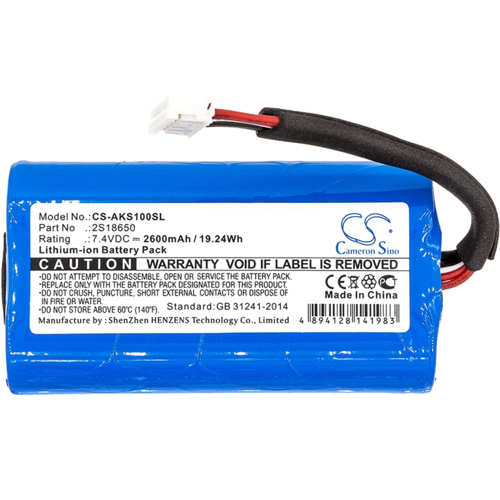Yhteensopiva akun vaihto Anker 2S18650