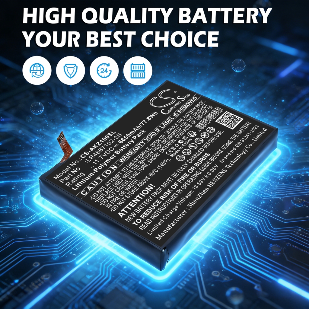 Battery for AOKZOE A1 Pro