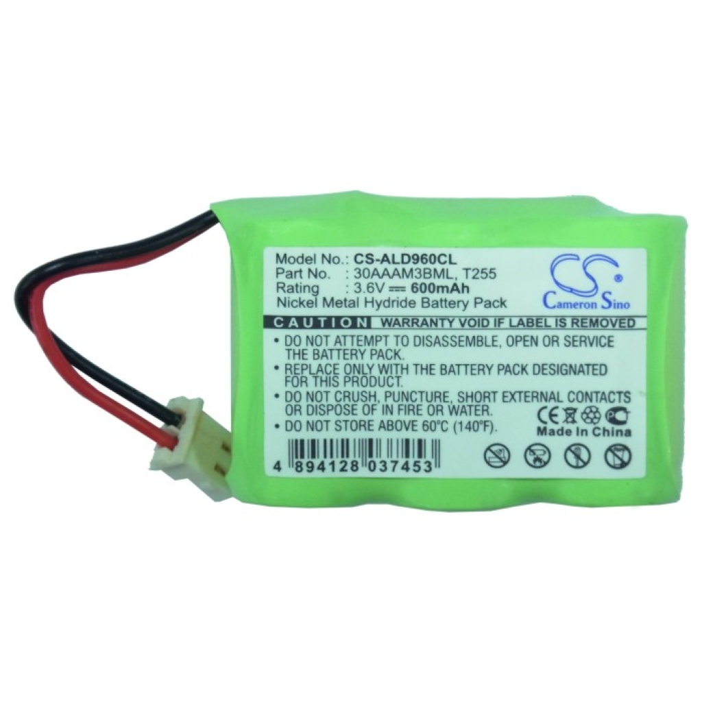 Yhteensopiva akun vaihto Audioline 30AAAM3BML,T255