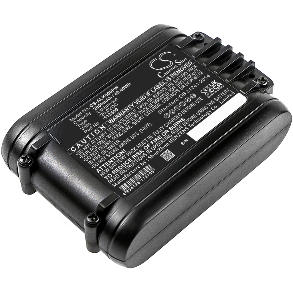 Teollisuusakku Deltafox CS-ALK500PW