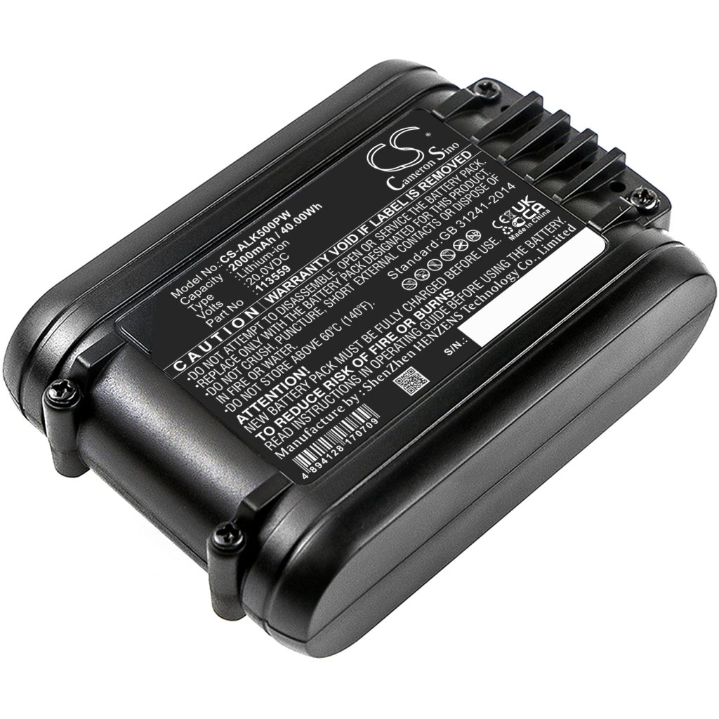Teollisuusakku Pattfield CS-ALK500PW
