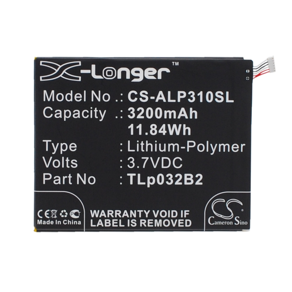 Akut Tabletin akku CS-ALP310SL