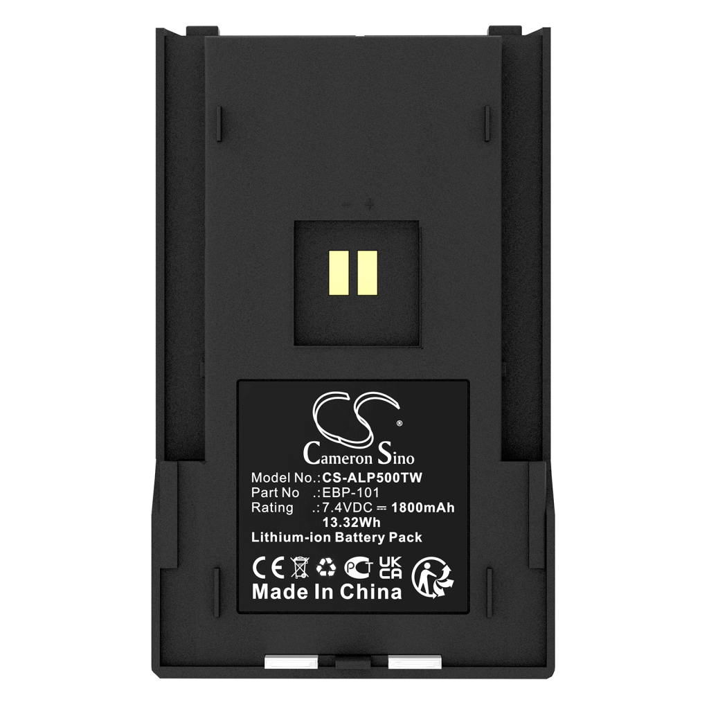 Kaksisuuntaisen radion akku ALINCO CS-ALP500TW