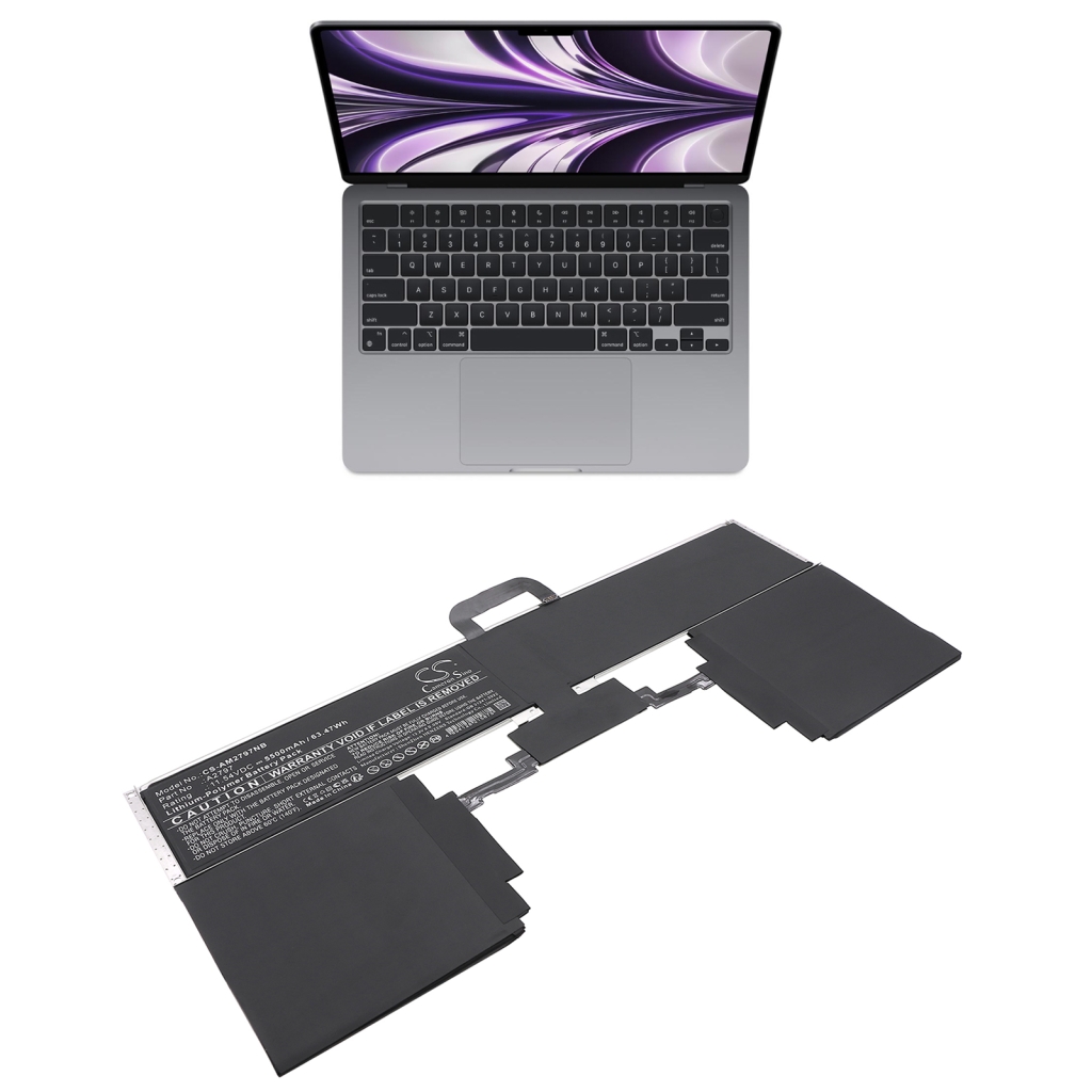 Yhteensopiva akun vaihto Apple A2797