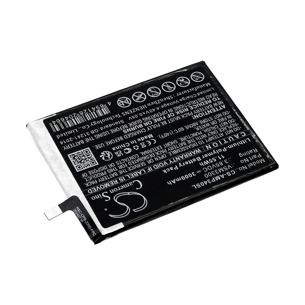 Akut Matkapuhelimen akku CS-AMP340SL