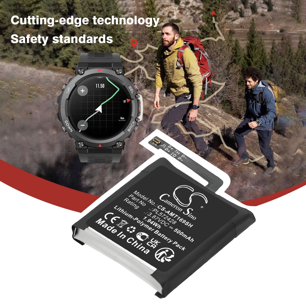 Akku Korvaa PL572428