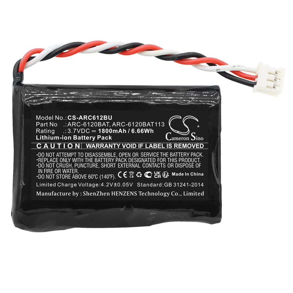 Kannettavan tietokoneen akku Areca CS-ARC612BU