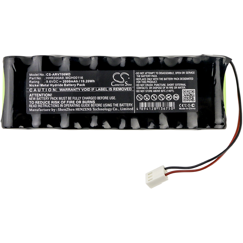 Akku Korvaa HHR200A9